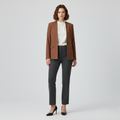 Blazer da donna monopetto con linea sagomata