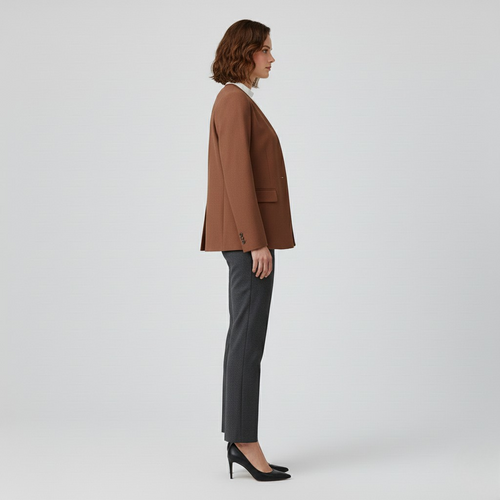 Blazer da donna monopetto con linea sagomata