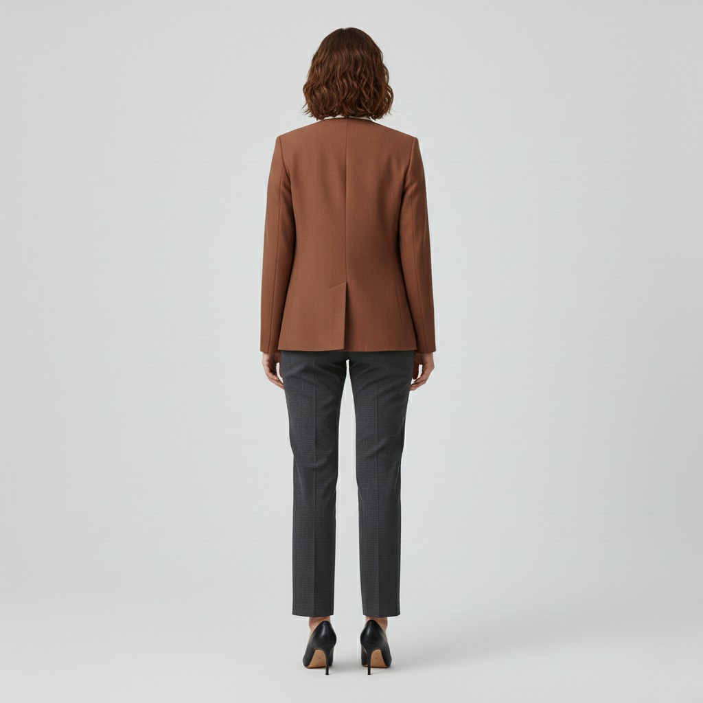 Blazer da donna monopetto con linea sagomata