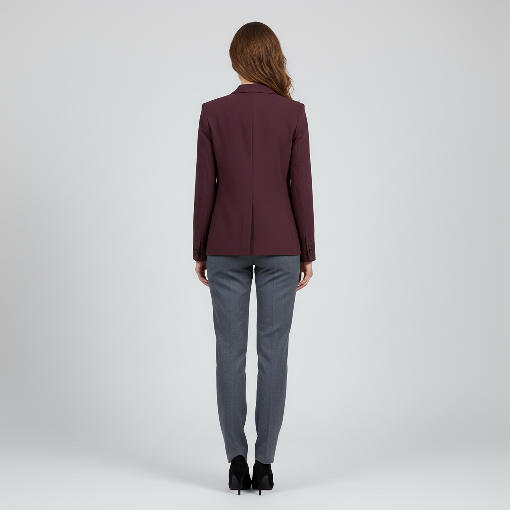 Blazer sartoriale da donna a un bottone