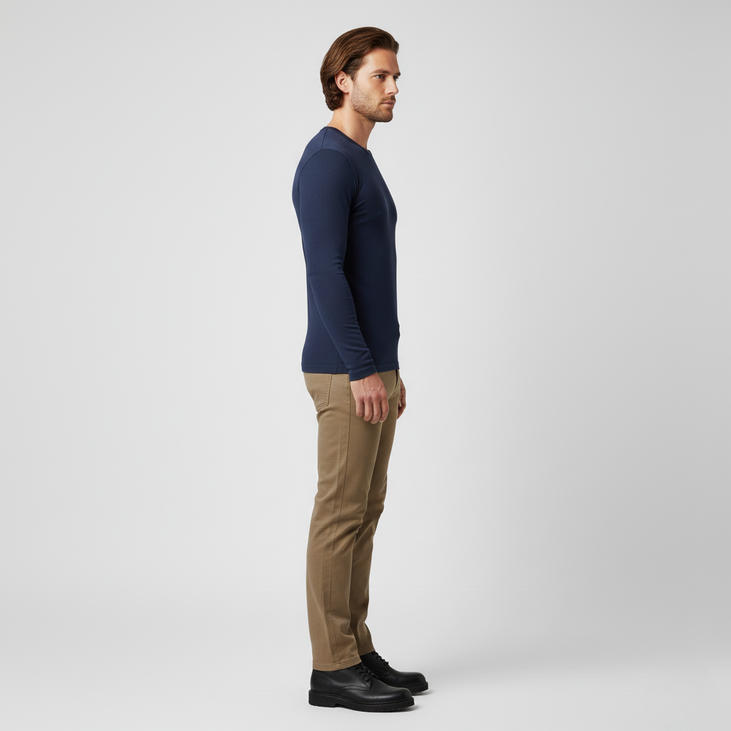 Maglia leggera girocollo da uomo
